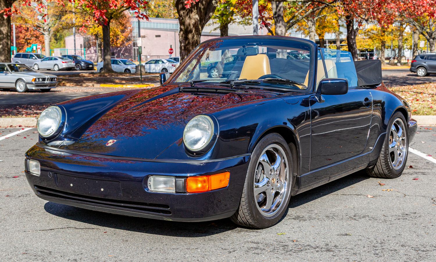1991 Porsche 911 Cabriolet Midnight Blue metallic Exterior