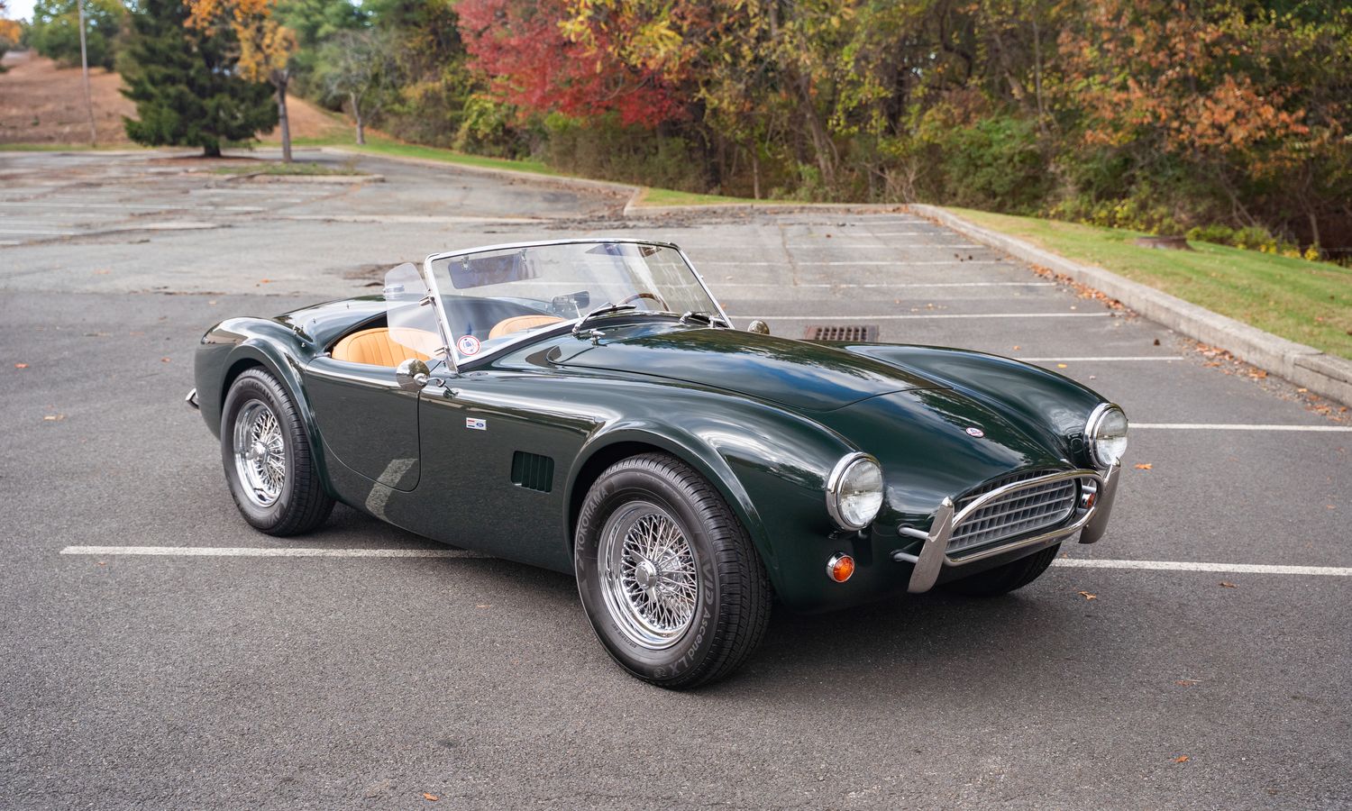1962 Superformance MKII Slab Side Connaught Green Exterior