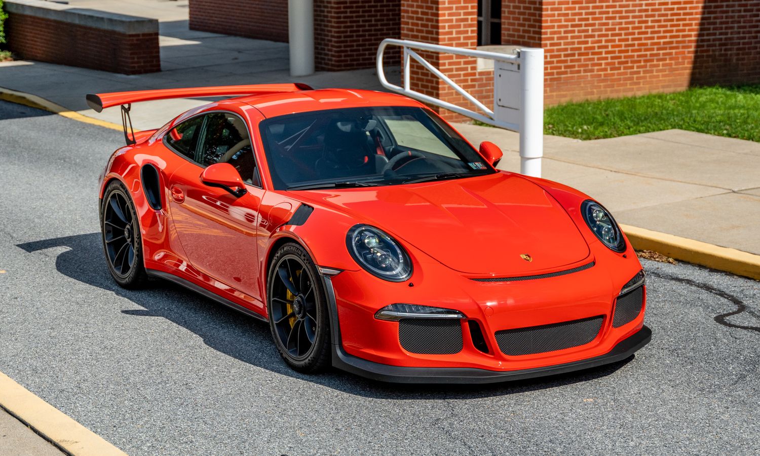 2016 Porsche 911 (991.1) GT3 RS   Lava Orange Exterior
