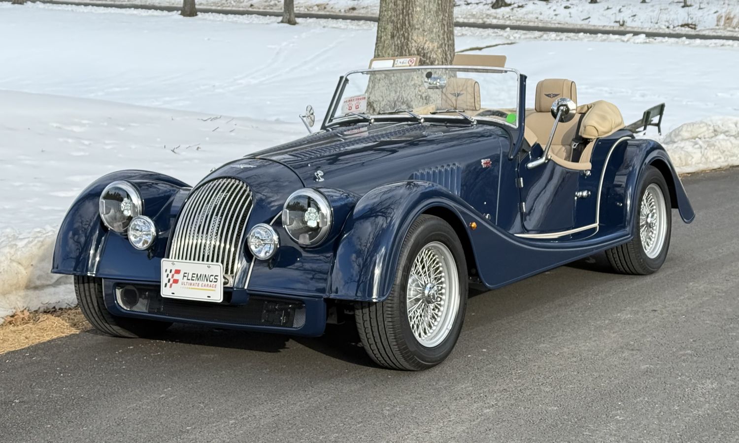 2025 Morgan Plus Four Sport Blue Exterior