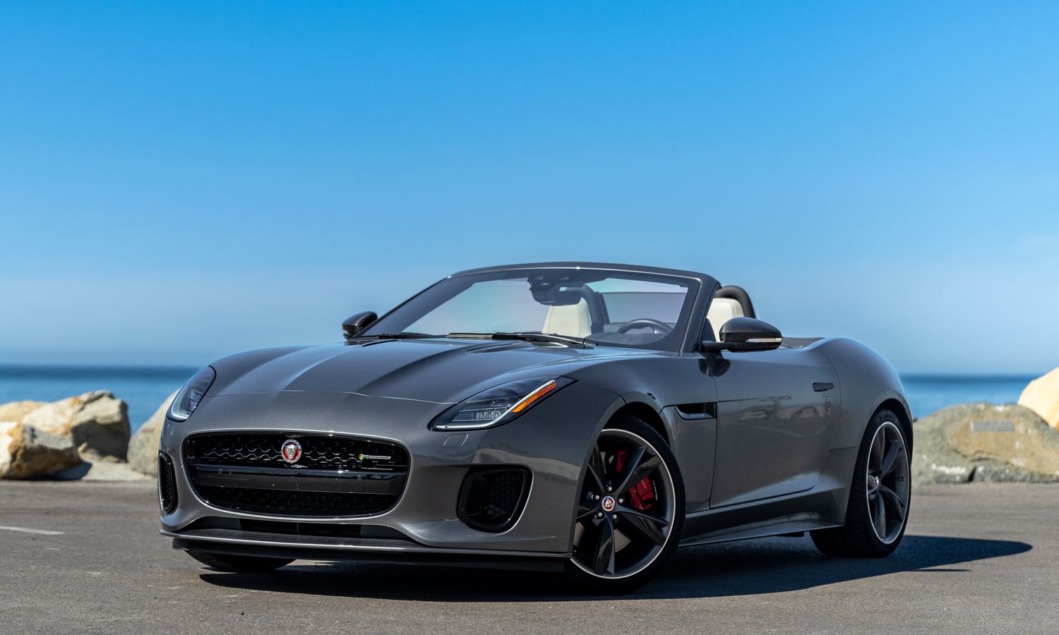 2019 Jaguar F Type Corris Grey Metallic Exterior