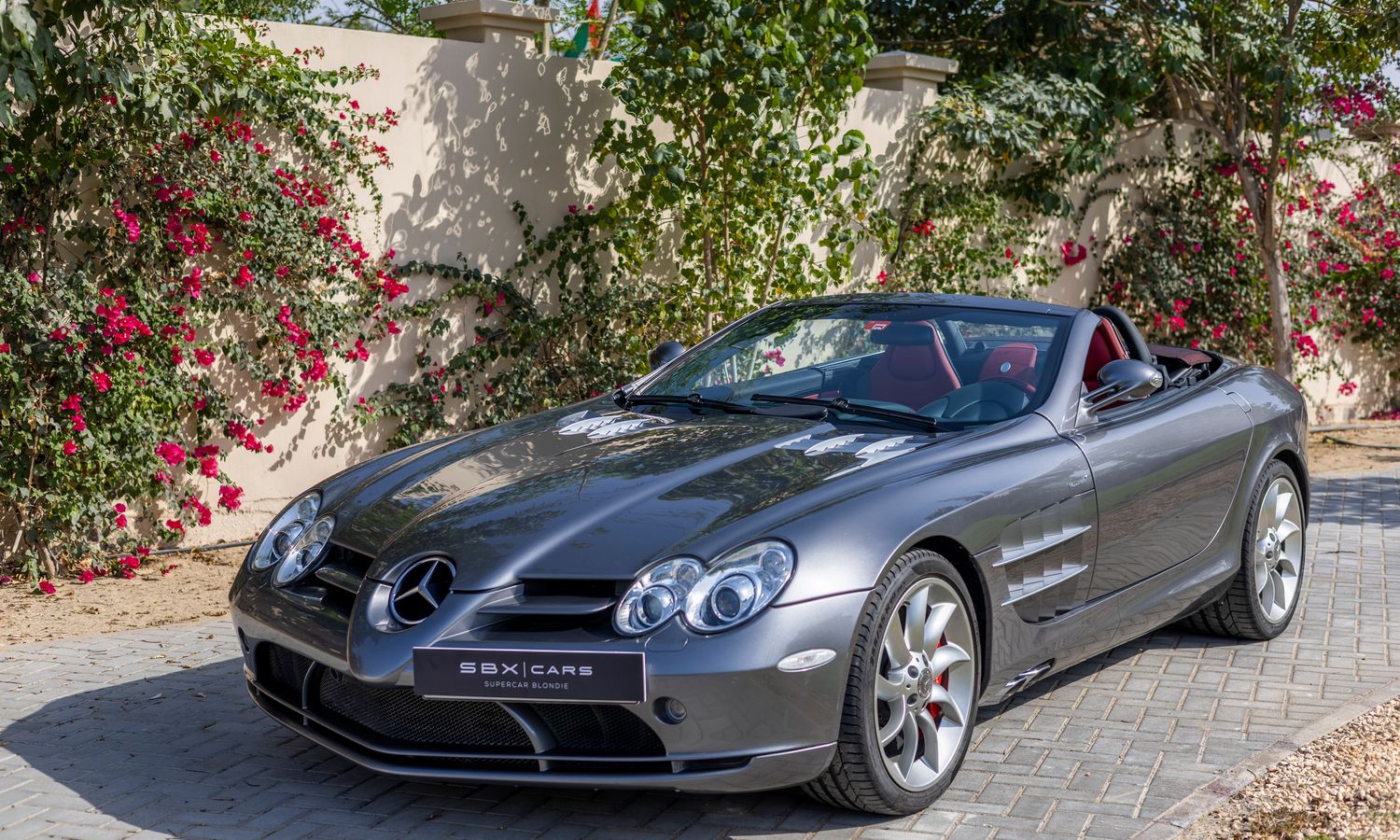 2008 Mercedes-Benz SLR Mclaren Roadster Dark Gray Metallic Exterior