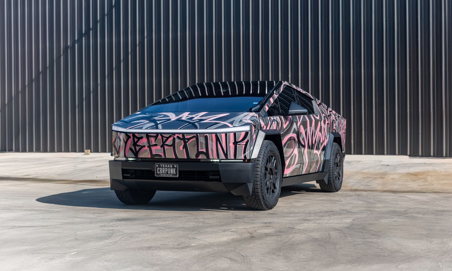 2024 Tesla  Cybertruck  Graffiti Art by Diogo Snow Exterior