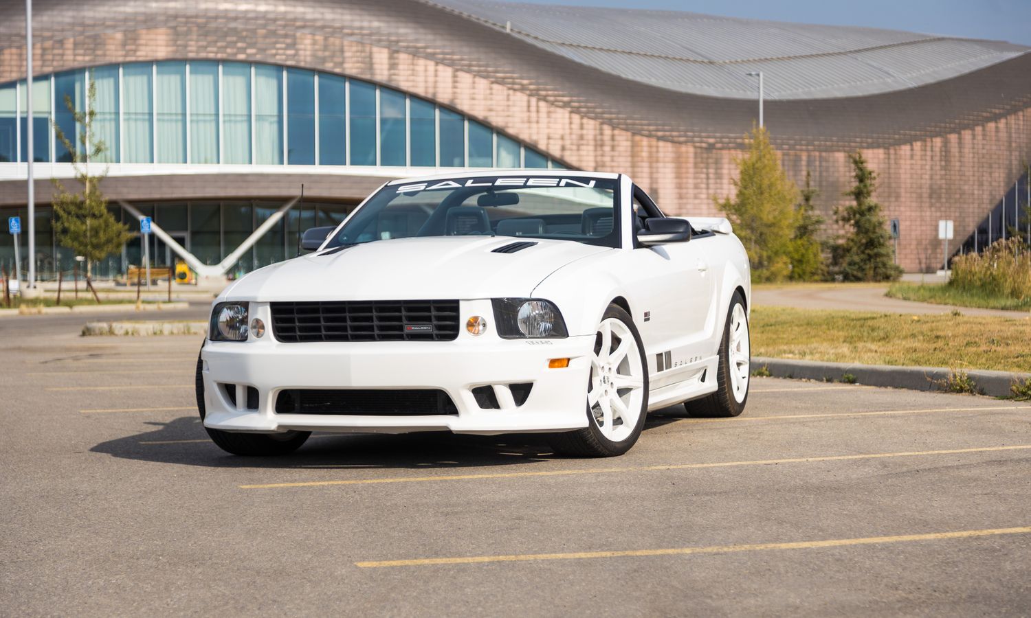 2007 Ford Mustang Saleen Performance White Exterior