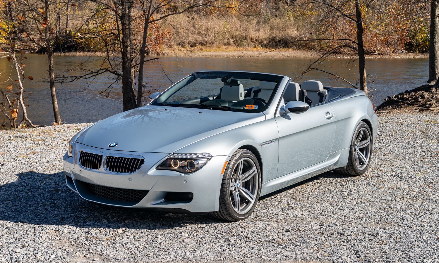2008 BMW M6 Convertible Silverstone Metallic Exterior