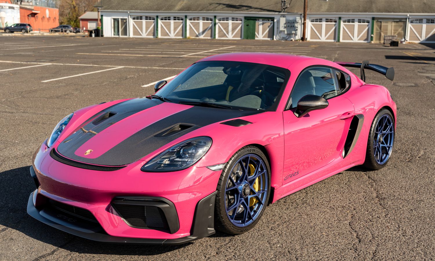 2024 Porsche 718 Cayman GT4 RS Coupe Ruby Star Exterior