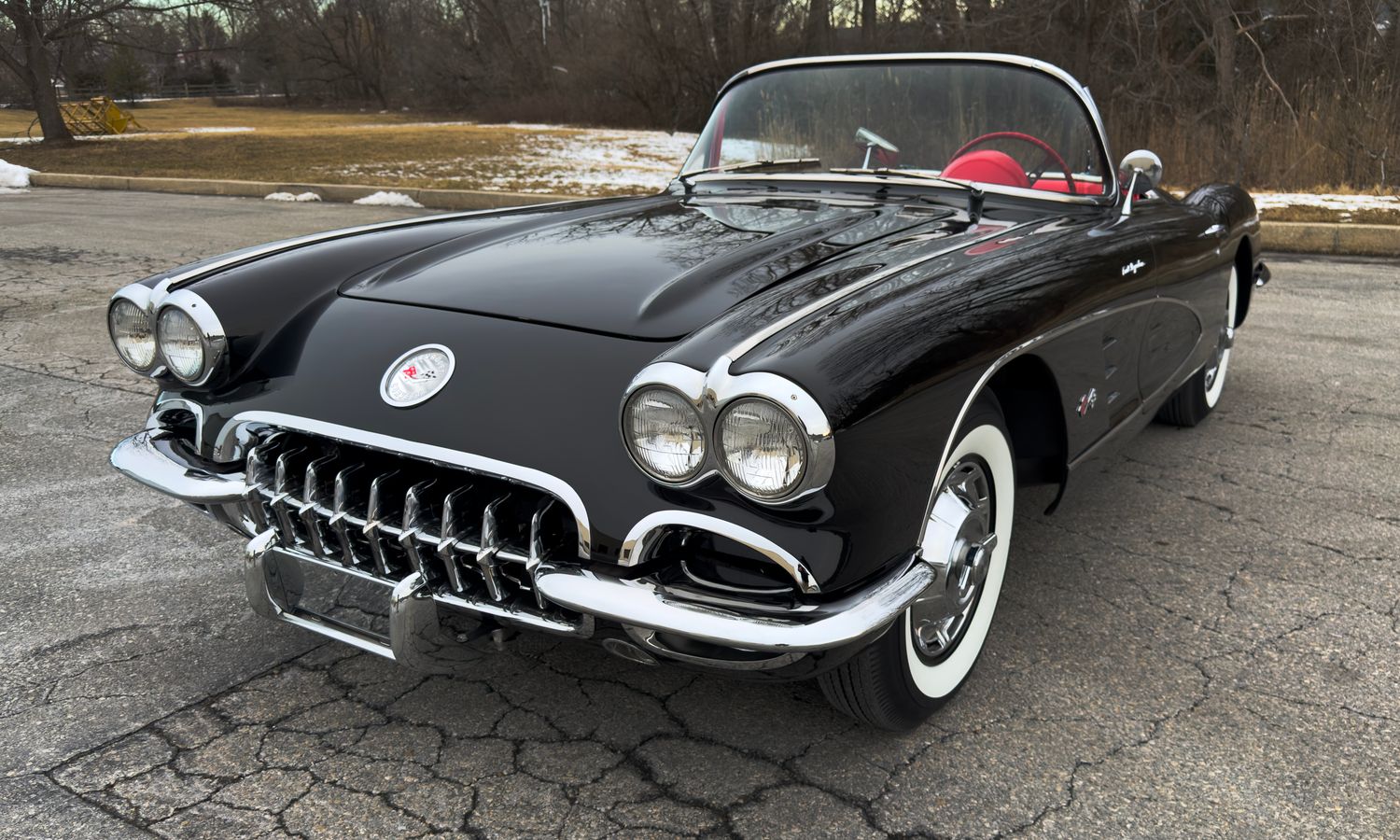 1959 Chevrolet Corvette Tuxedo Black Exterior
