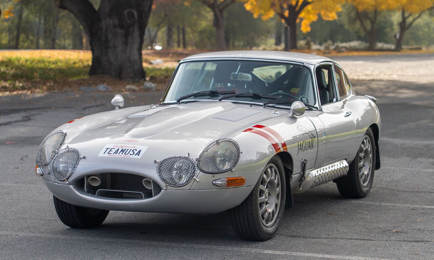 1966 Jaguar XKE Coupe 3.8L Silver Exterior