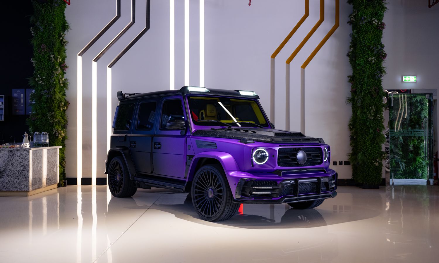 2021 Mercedes-Benz G63 AMG Mansory LP Purple-to-Black satin gradient Exterior