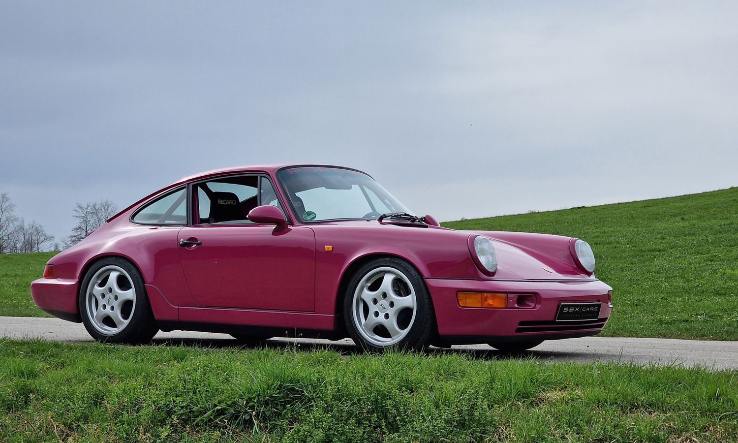 1992 Porsche 964 RS N/GT Rubystone Red Exterior