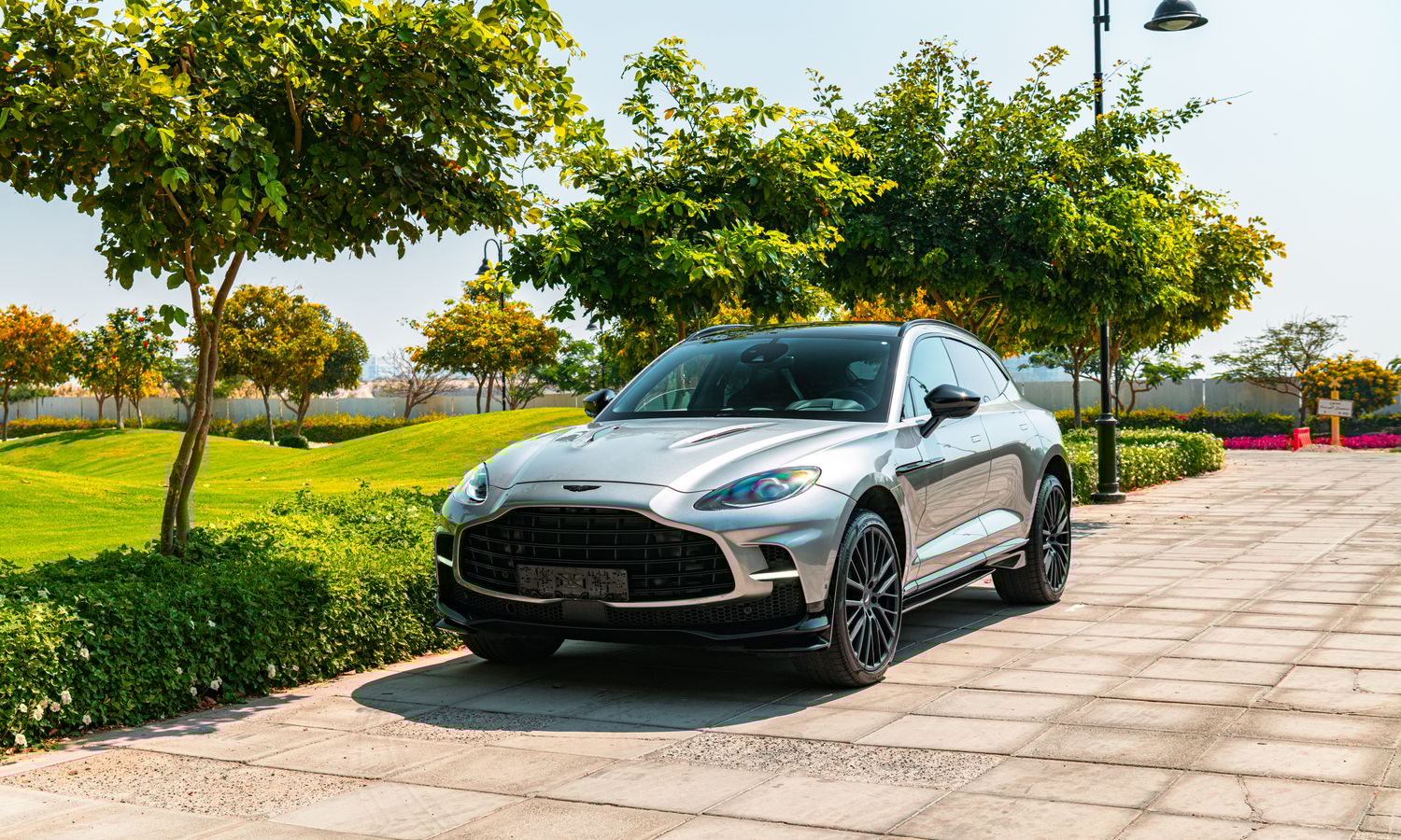 2023 Aston Martin DBX 707 Silver Exterior