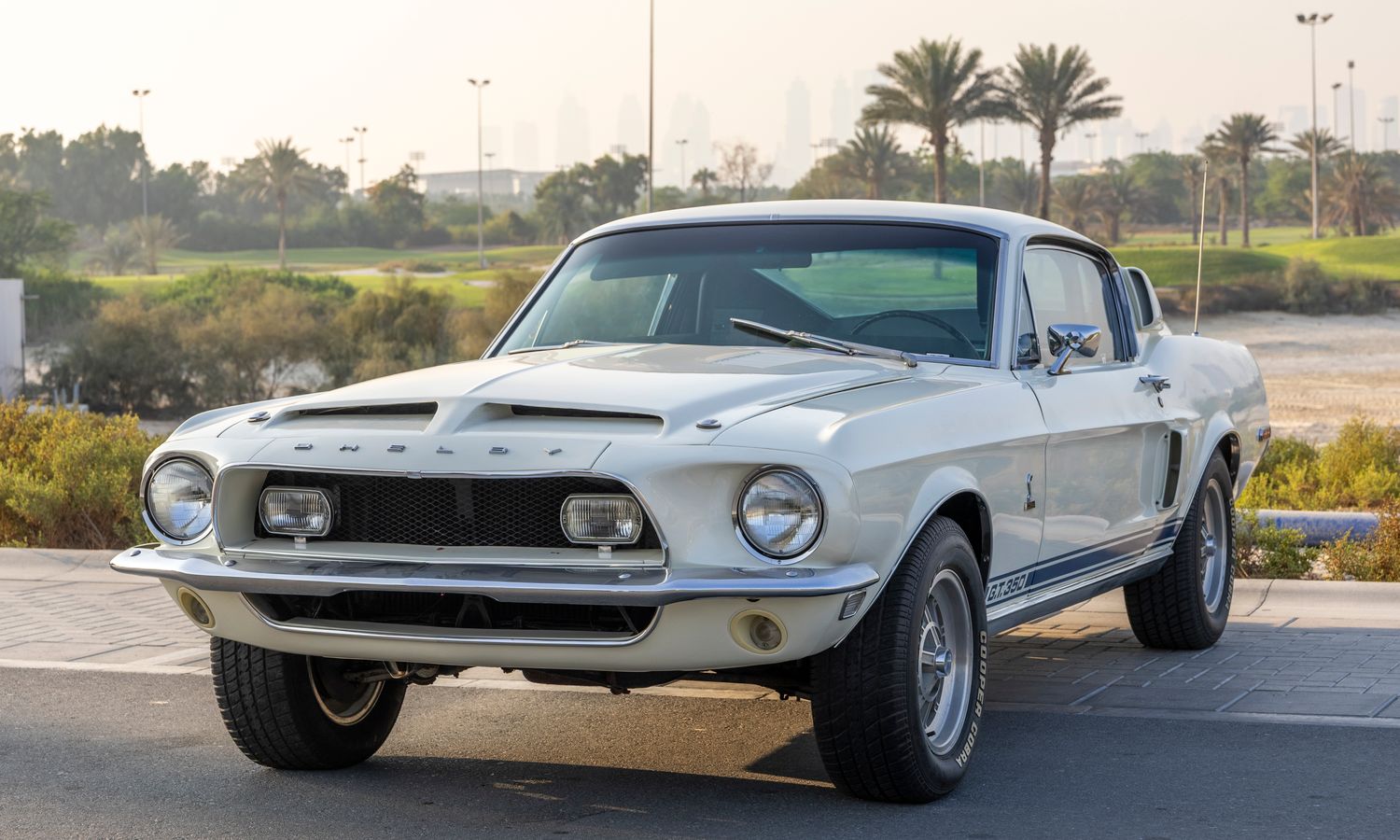 1968 Ford Mustang Shelby GT350 Fastback Wimbledon White Exterior