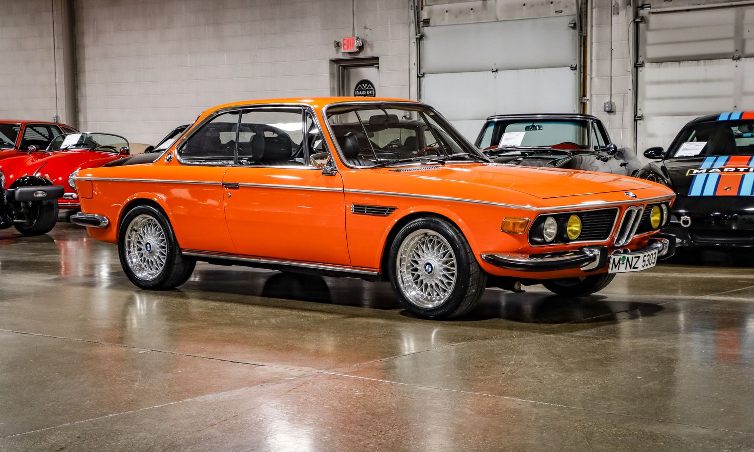 1974 BMW 3.0CS Inka Orange Exterior