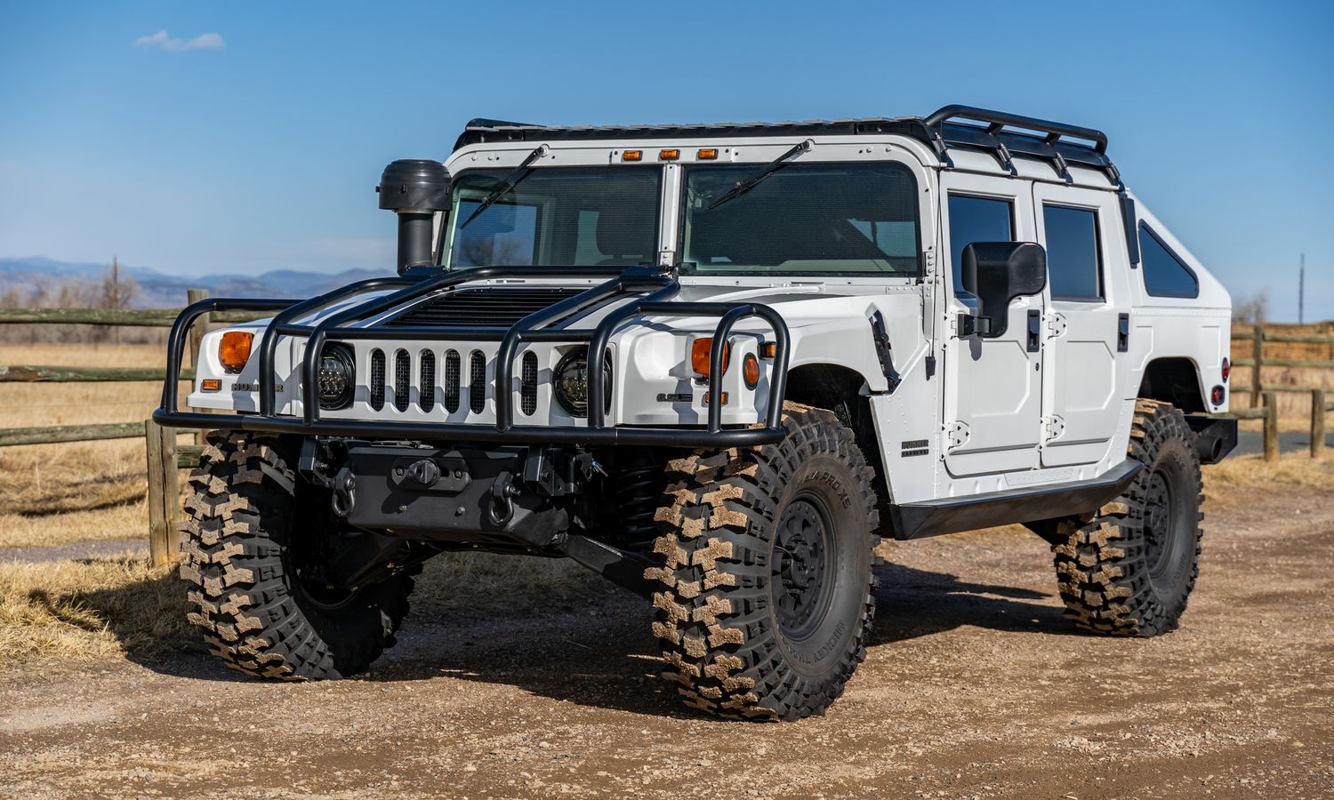 2000 Hummer H1 Slantback Bright White Exterior