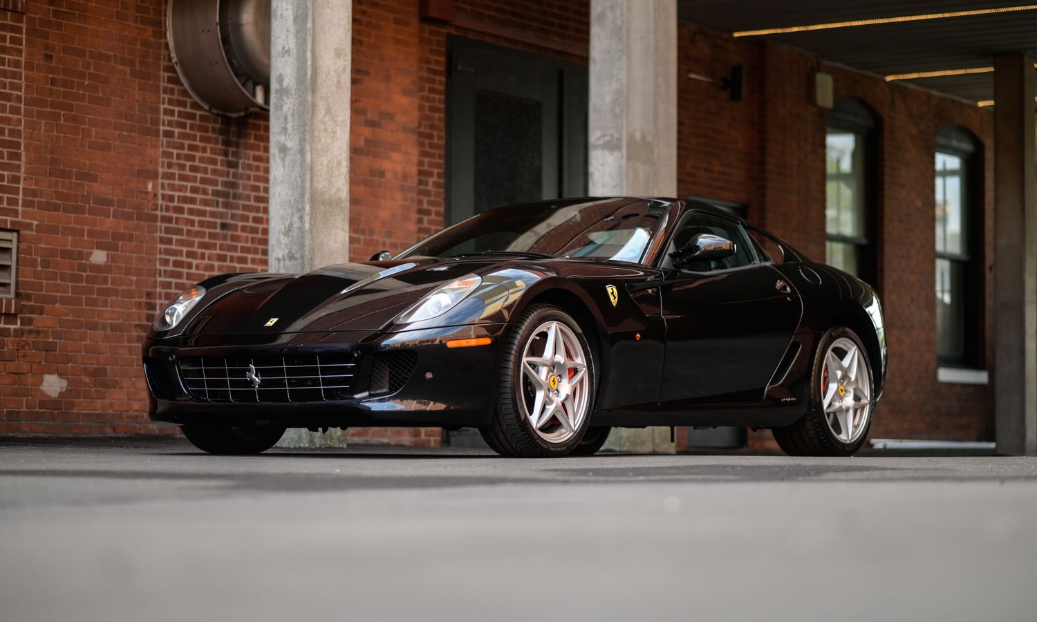 2008 Ferrari 599 GTB Fiorano F1  Nero Daytona Exterior