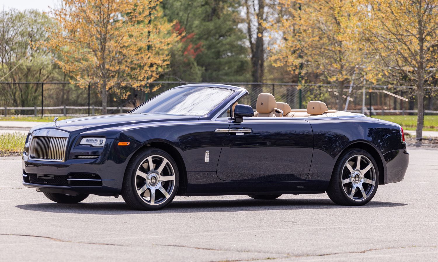 2018 Rolls Royce Dawn Midnight Sapphire Exterior