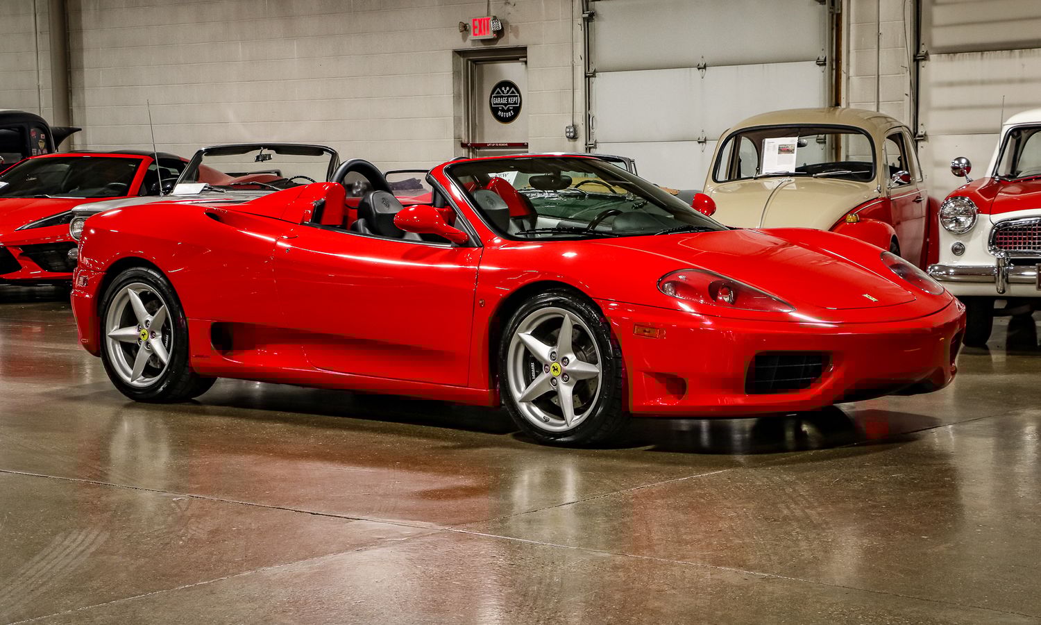 2001 Ferrari 360 Rosso Corsa Exterior