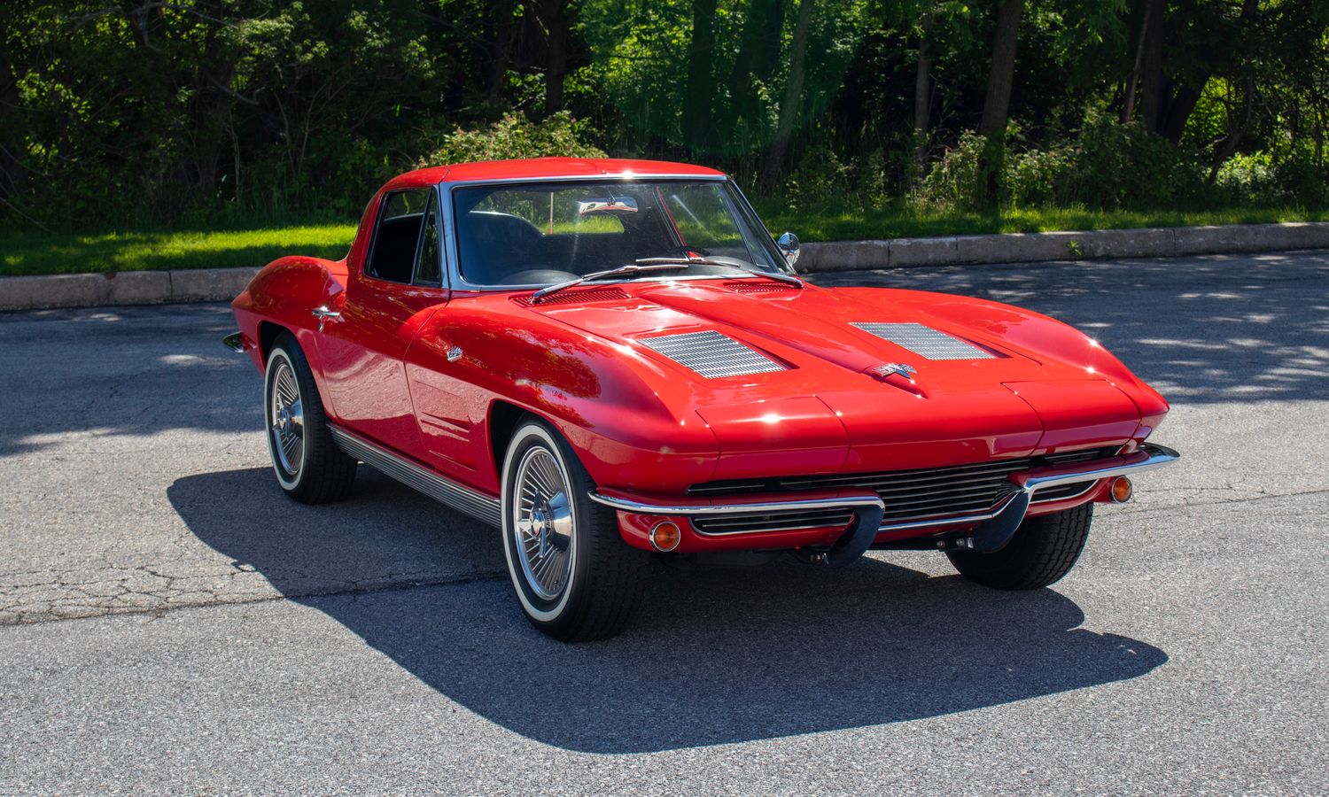 1963 Chevrolet Corvette Riverside Red Exterior