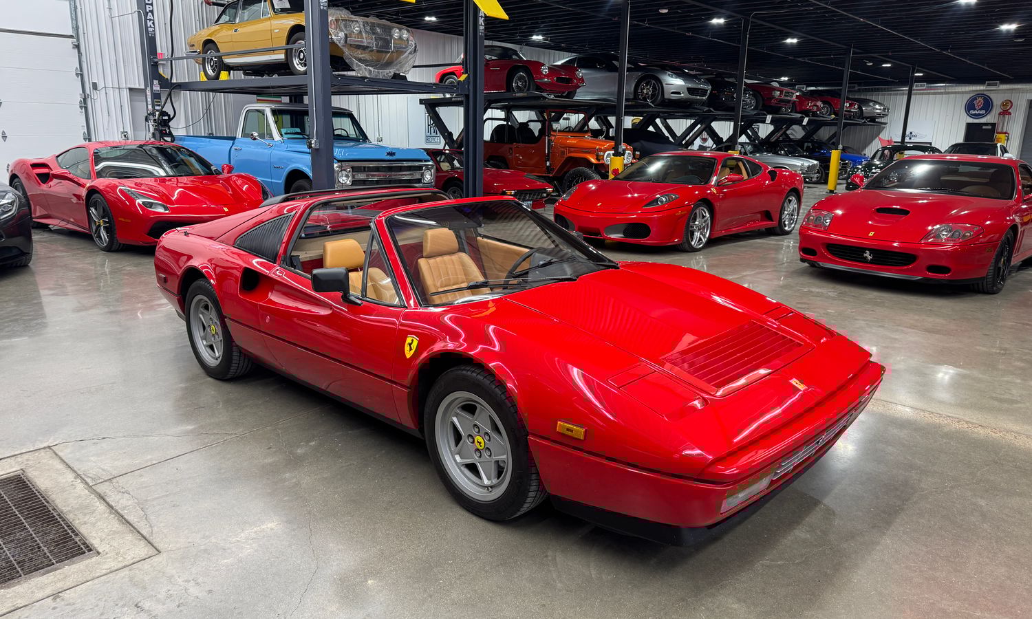 1987 Ferrari 328 GTS Rosso Corsa Exterior