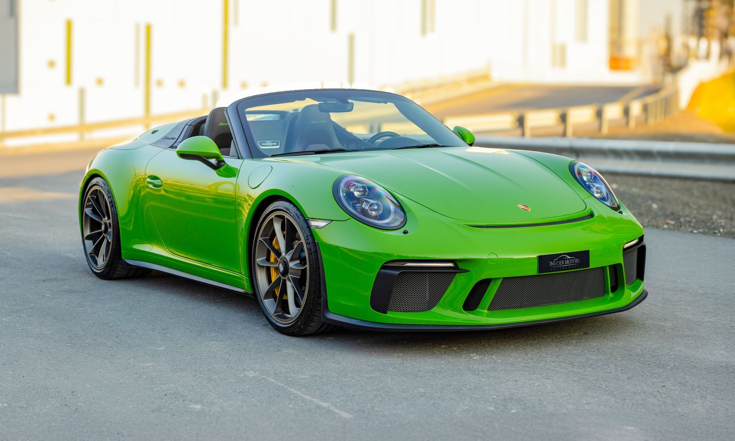 2019 Porsche 911 Speedster Paint-to-sample Lizard Green Exterior