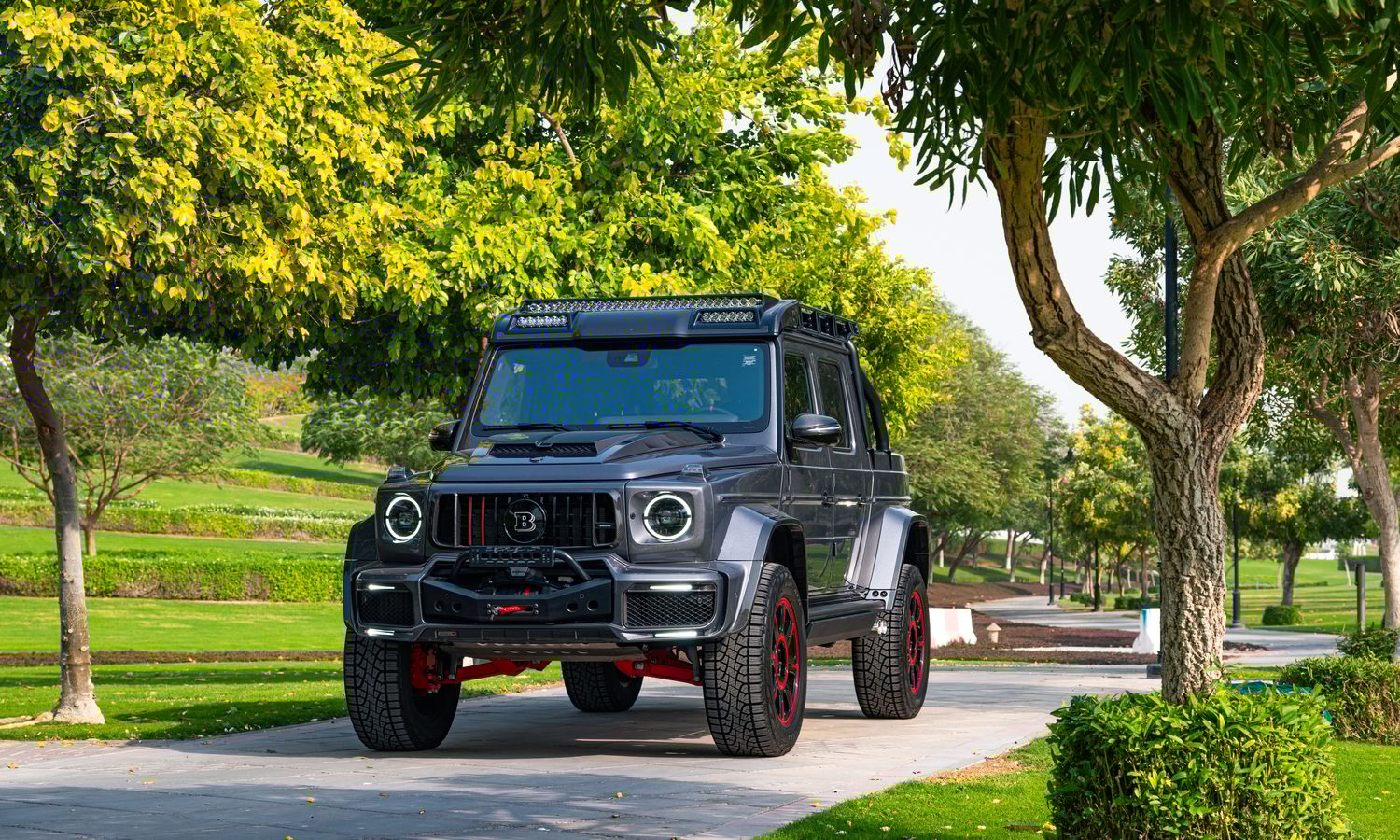 2023 Mercedes Benz G63 AMG BRABUS XLP 900 ADVENTURE  Gray metallic  Exterior