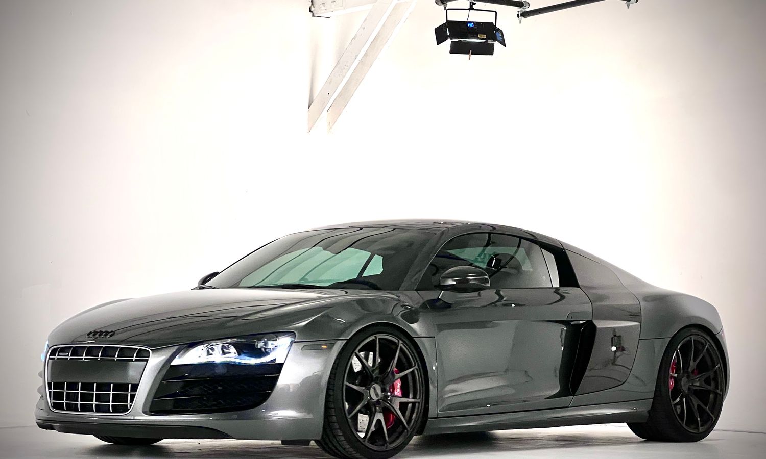 2012 Audi R8 Daytona Grey Metallic Exterior