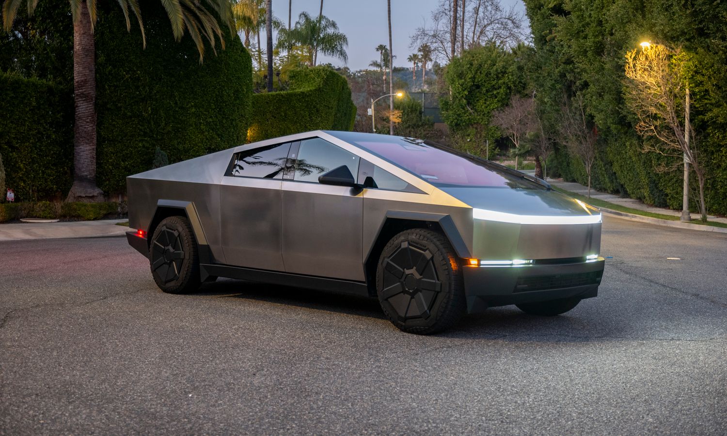 2024 Tesla Cybertruck Stainless Steel Exoskeleton Exterior