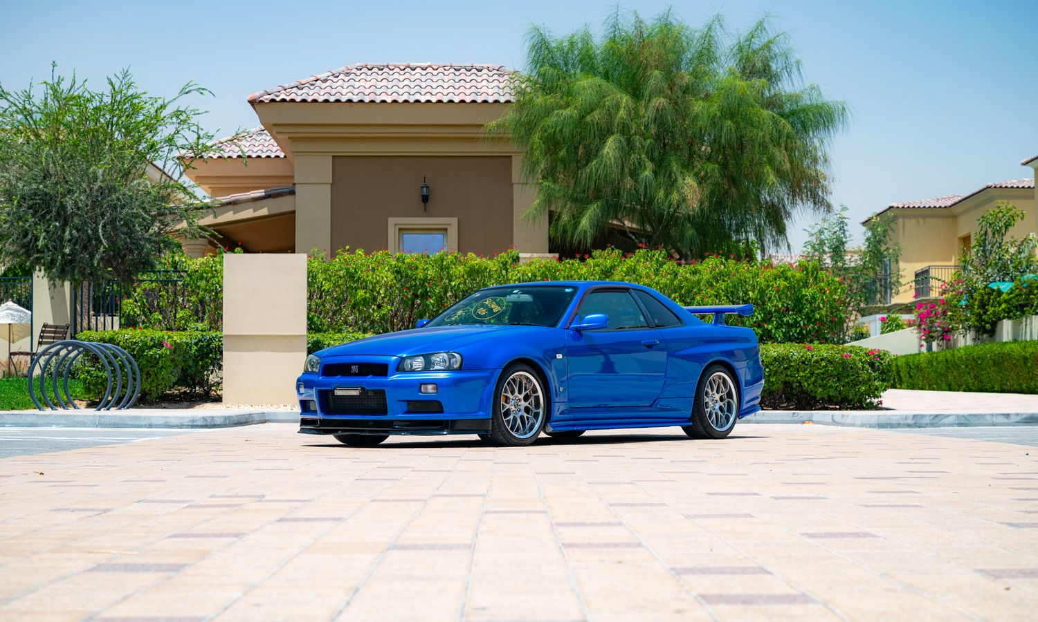 1999 Nissan R34 GT-R Bayside Blue Exterior
