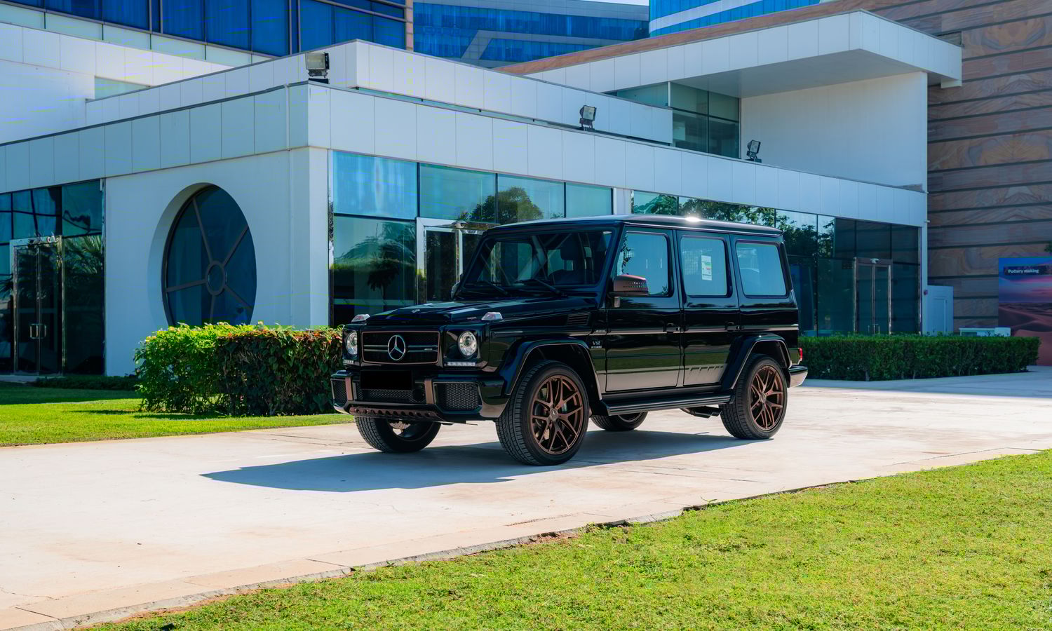 2018 Mercedes-Benz G65 Final Edition Obsidian Black and Bronze Exterior