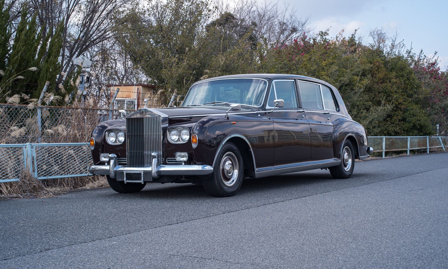 1985 Rolls Royce Phantom VI Limousine Masons Black and Bamford Claret Exterior