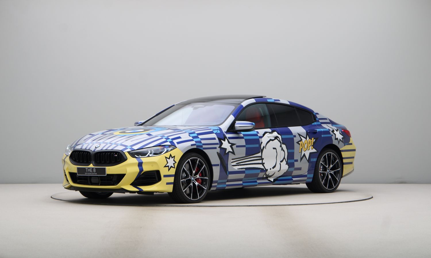2022 BMW M850i xDrive Gran Coupé 'The 8 X Jeff Koons' Comic-book themed exterior design Exterior