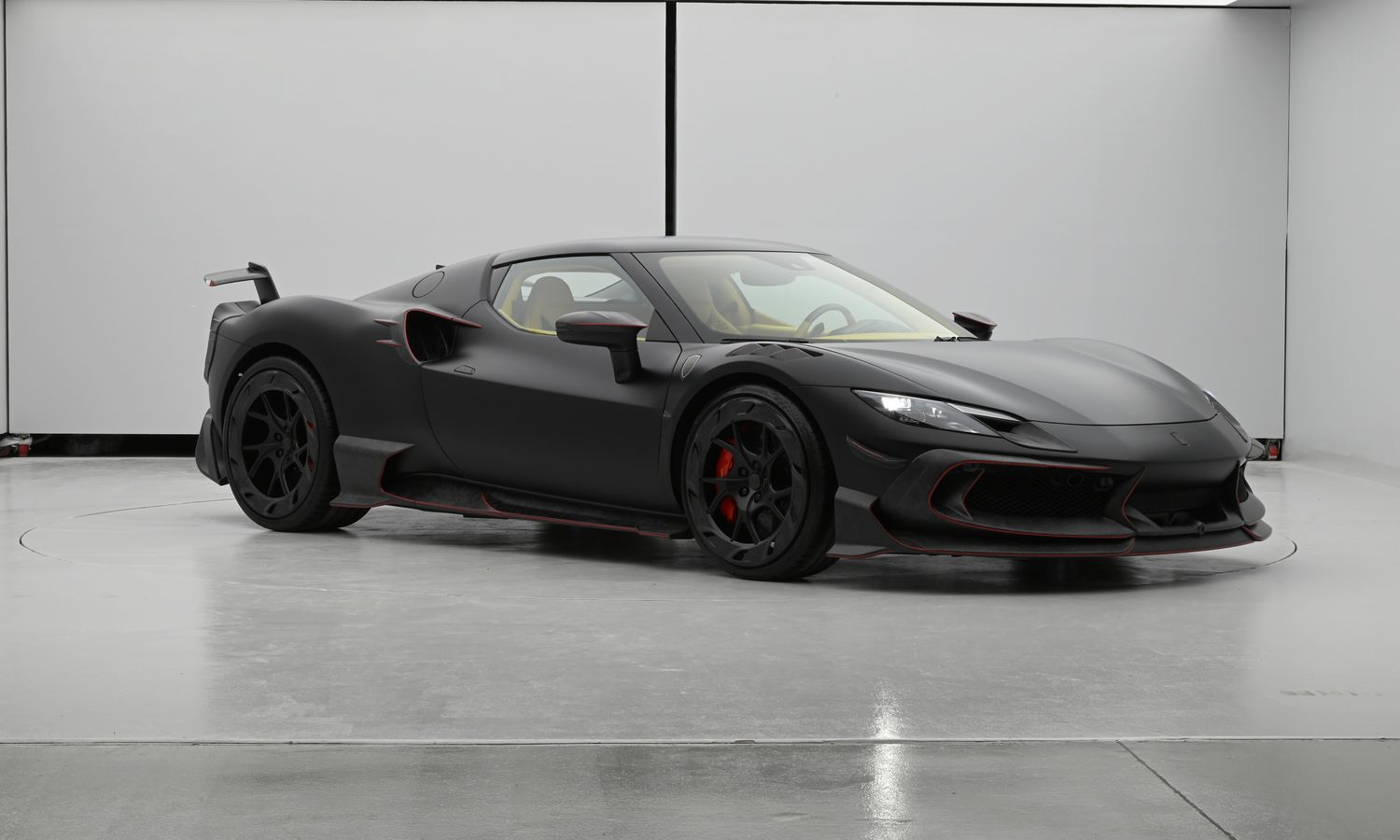 2022 Ferrari 296 GTB Black Exterior