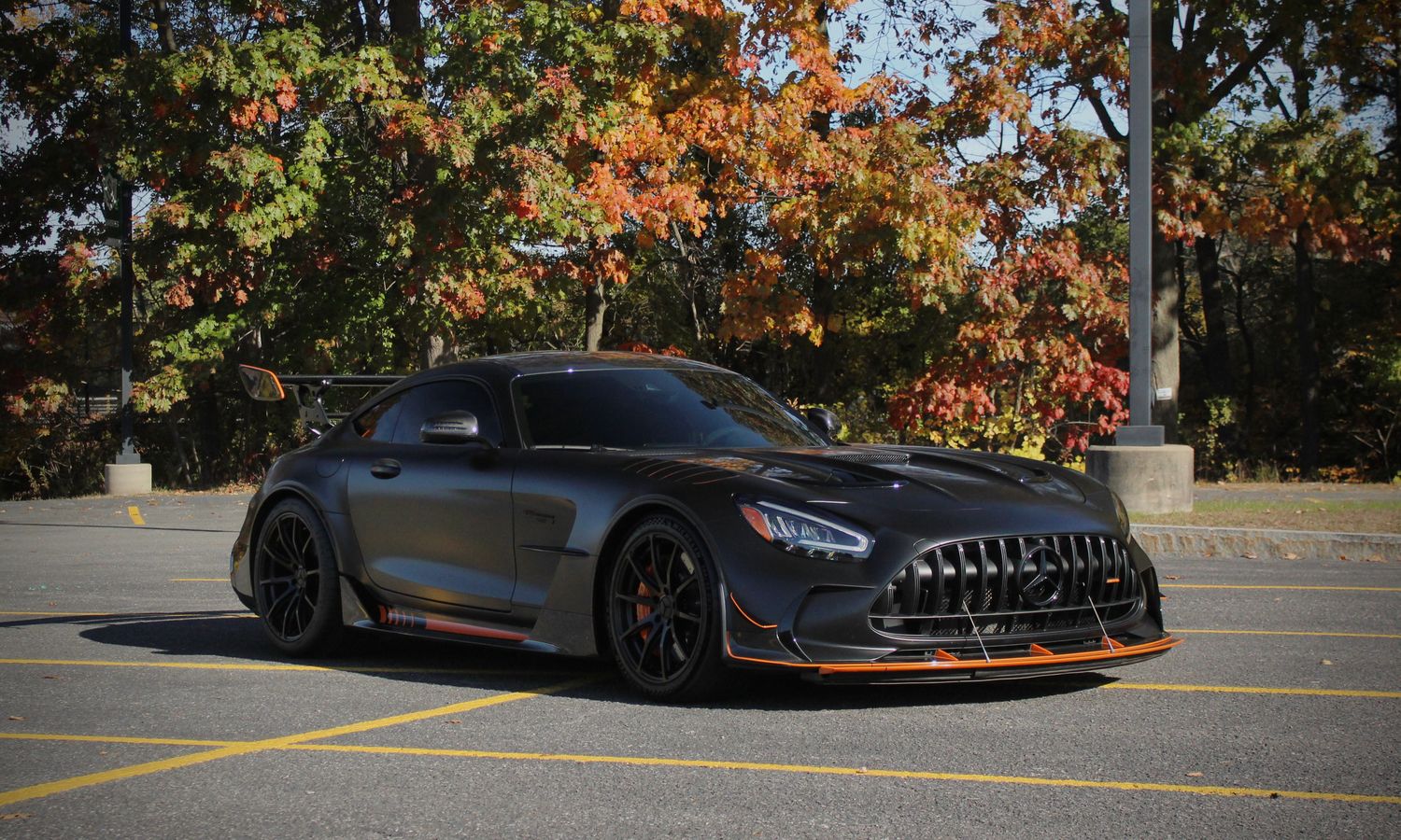 2021 Mercedes  AMG GT Black Series  Designo Graphite Gray Magno Exterior