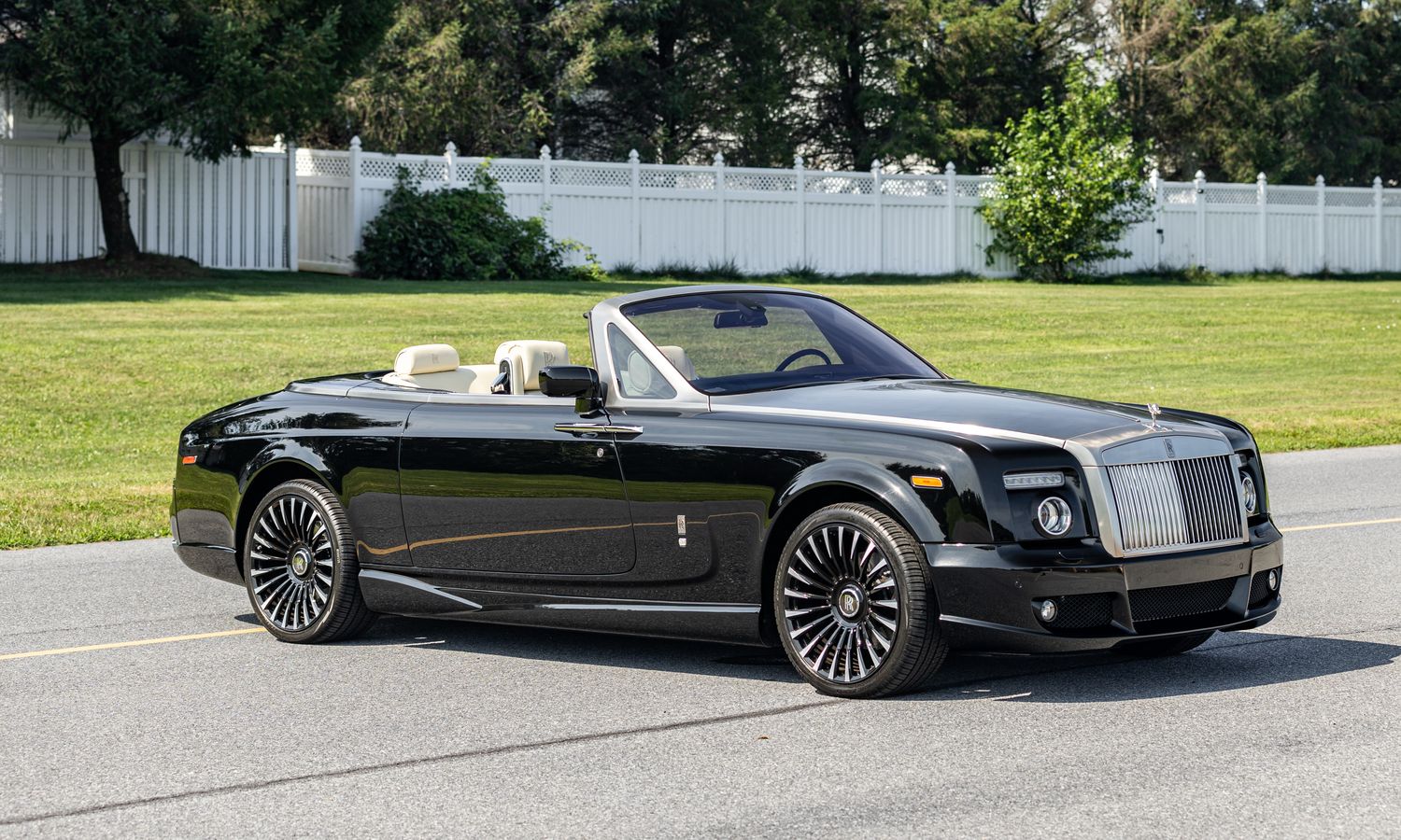 2008 Rolls-Royce Phantom Drophead Black Diamond Metallic Exterior