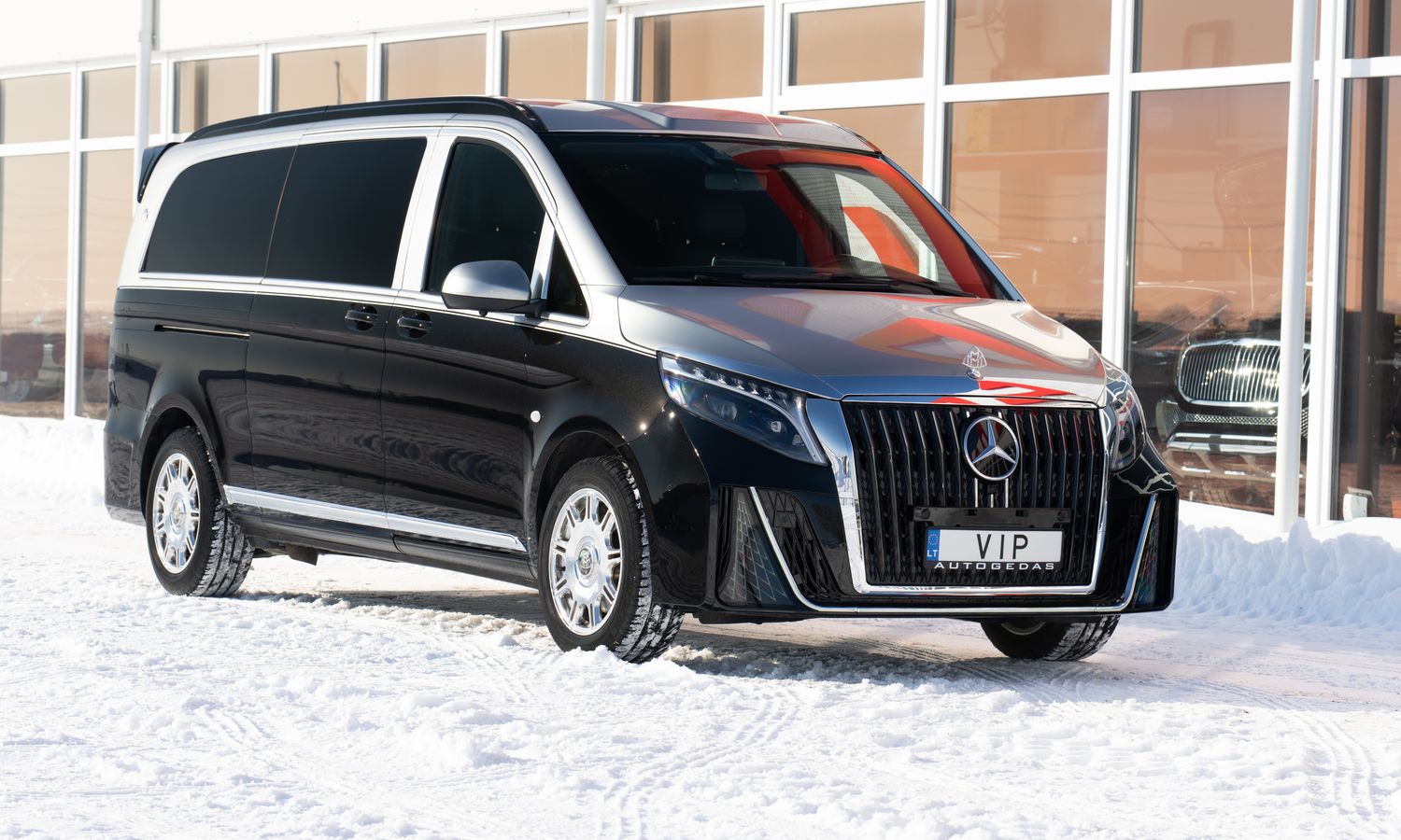 2024 Mercedes-Benz Vito Black and Silver Exterior