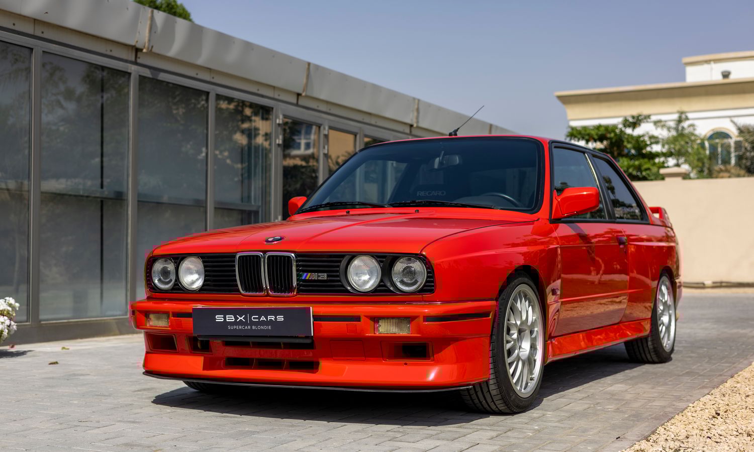 1988 BMW M3 Henna Red Exterior