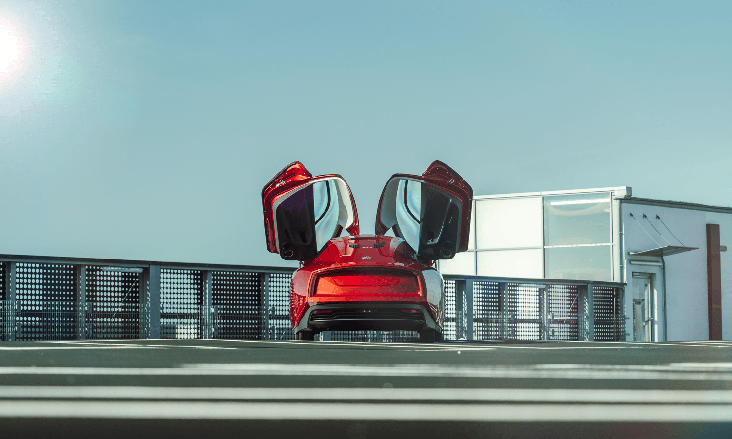 2015 VW XL1 Sunset Red Exterior