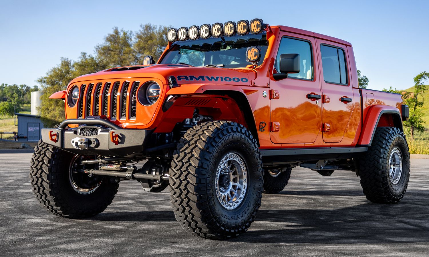 2023 Jeep America's Most Wanted Gladiator Punk’n Metallic Exterior