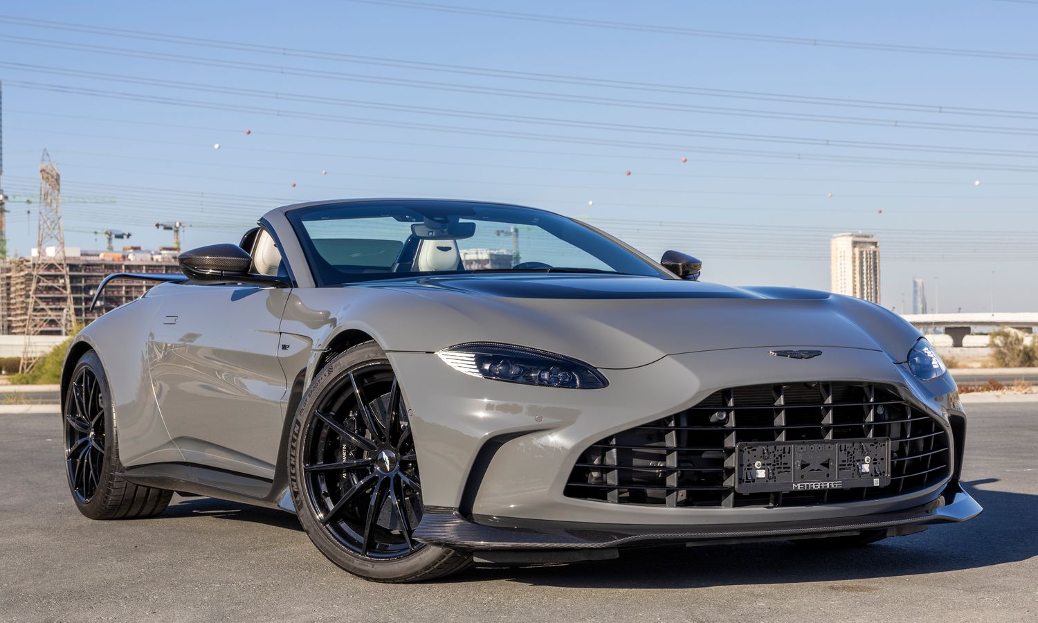 2023 Aston Martin Vantage V12 Roadster  Grey Exterior