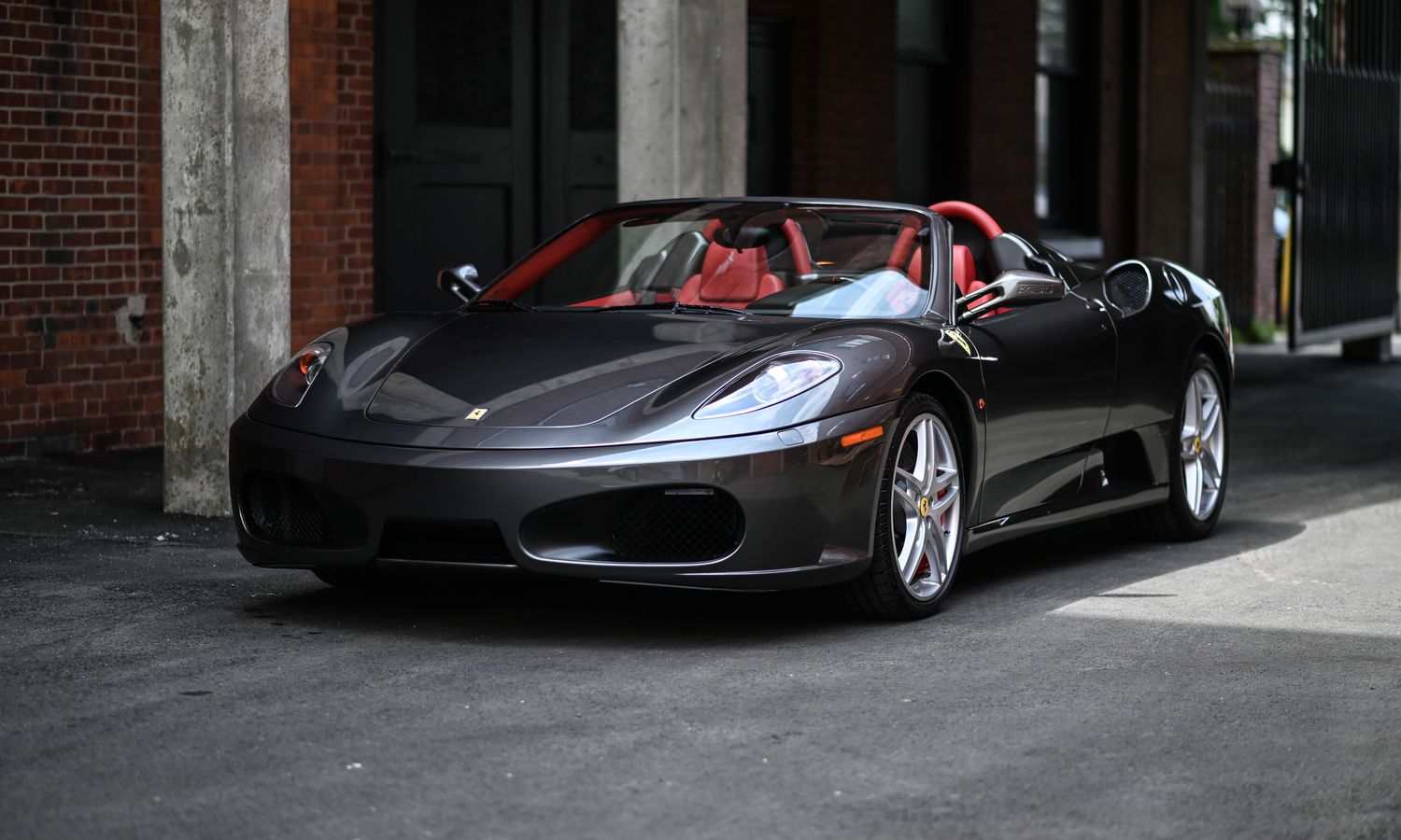 2008 Ferrari F430 F1 Spider Grigio Silverstone Exterior