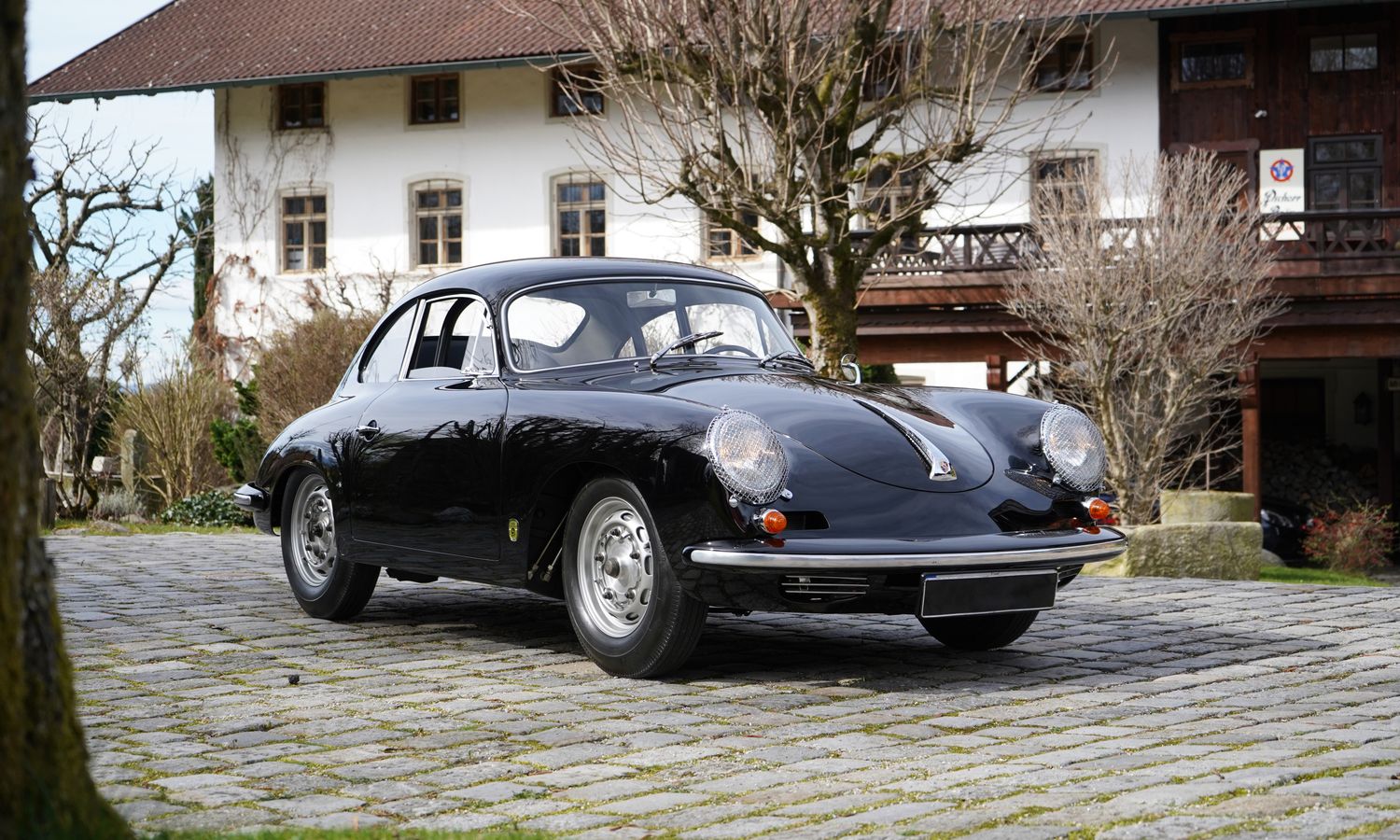Porsche 356B 1600 GS Carrera GT Black Exterior