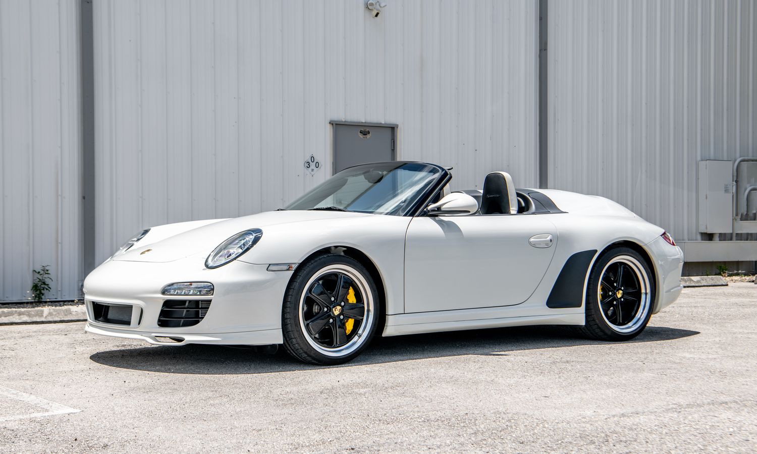 2011 Porsche 911 Speedster Carrara White Exterior