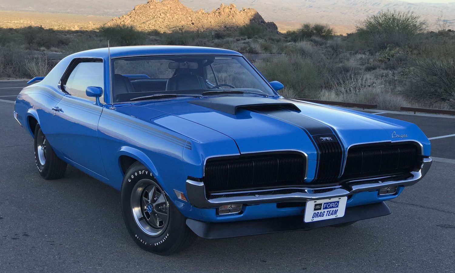 1970 Mercury Cougar Eliminator Competition Blue Exterior