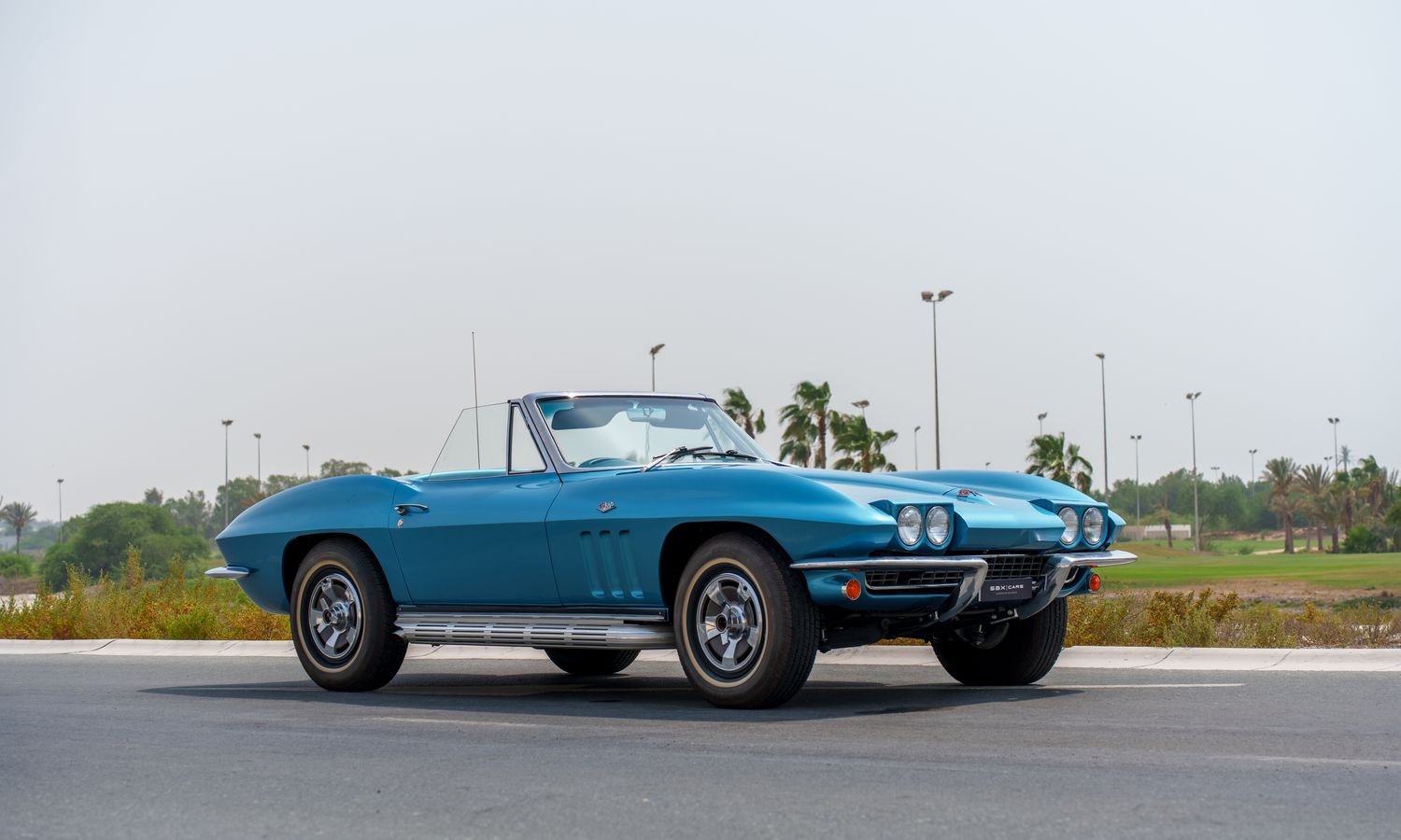  1966 Chevrolet Corvette Stingray Convertible Nassau Blue Exterior
