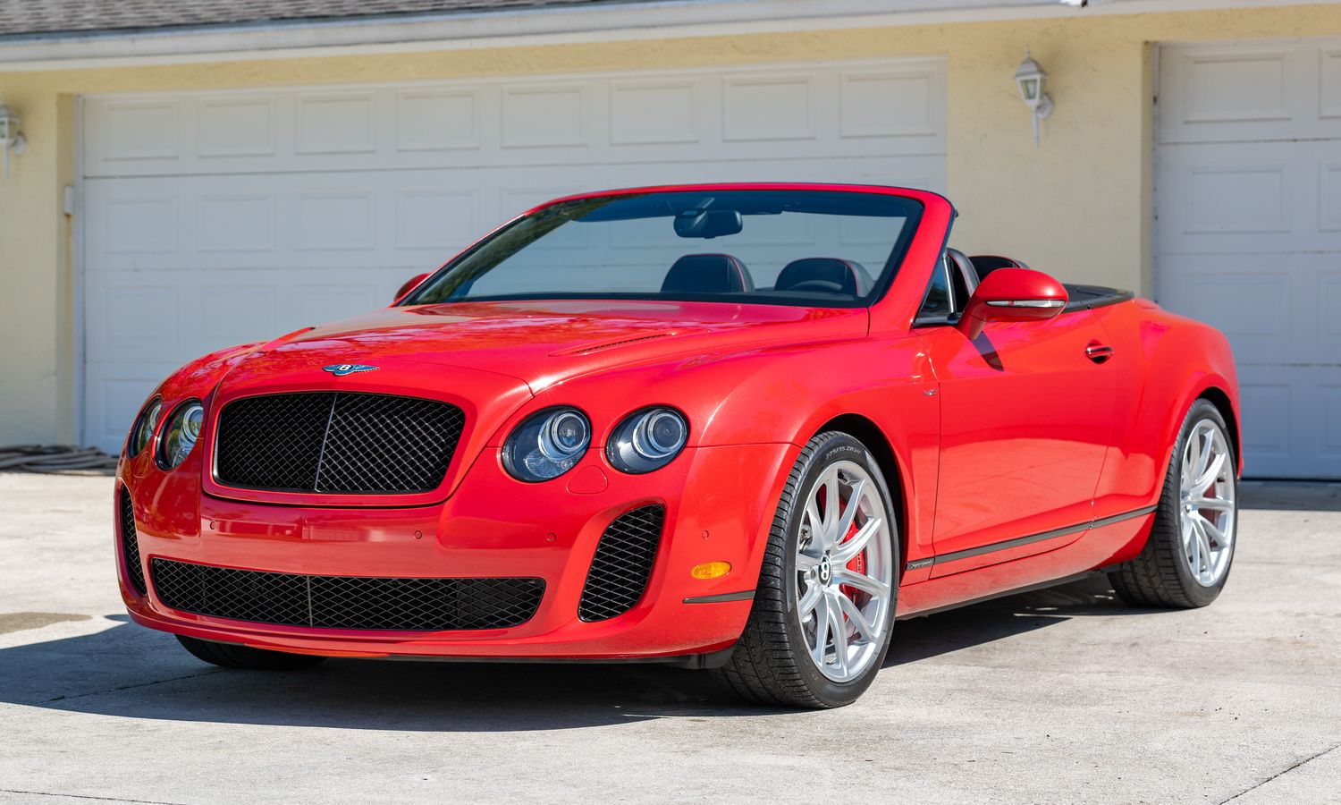 2011 Bentley Continental GTC Super Sports St. James Red Pearlescent Exterior