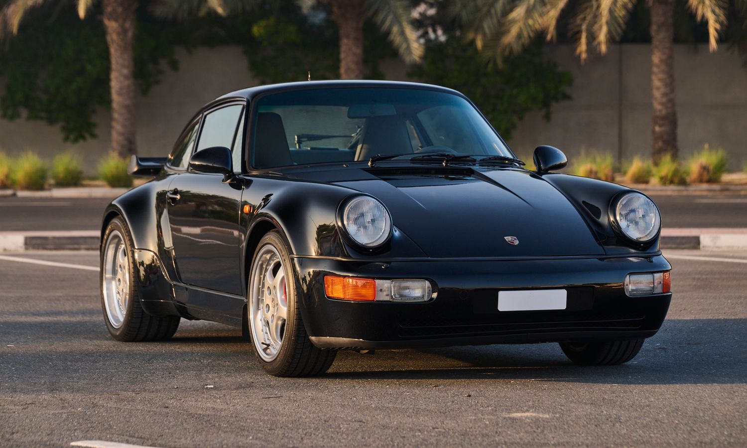 1991 Porsche 964 Turbo Black Exterior