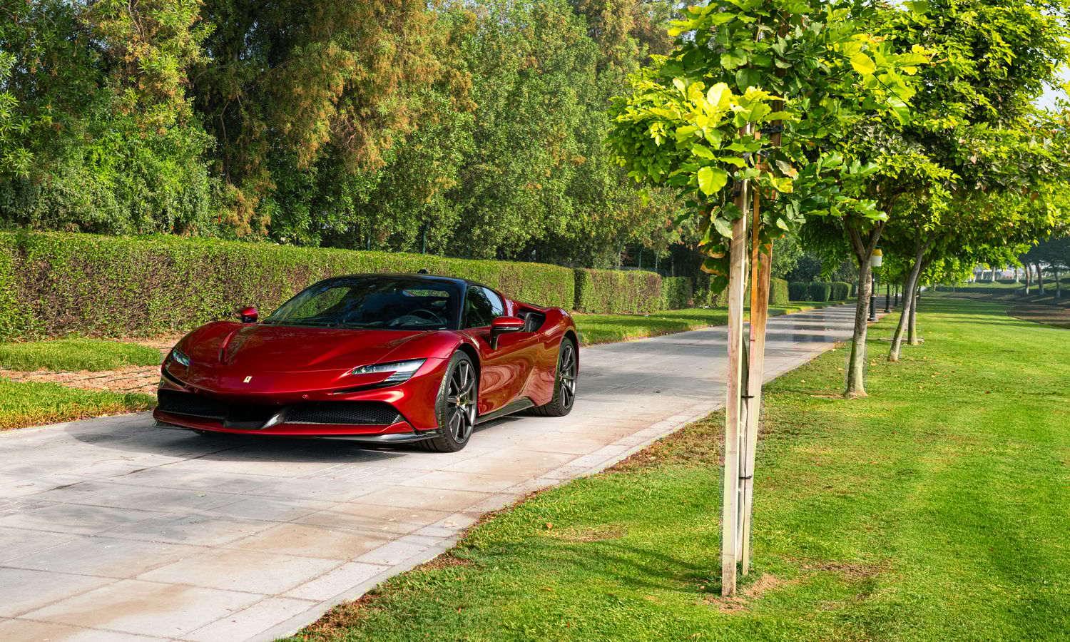 2021 Ferrari SF90 Stradale Rosso Corsa DS 322 Exterior