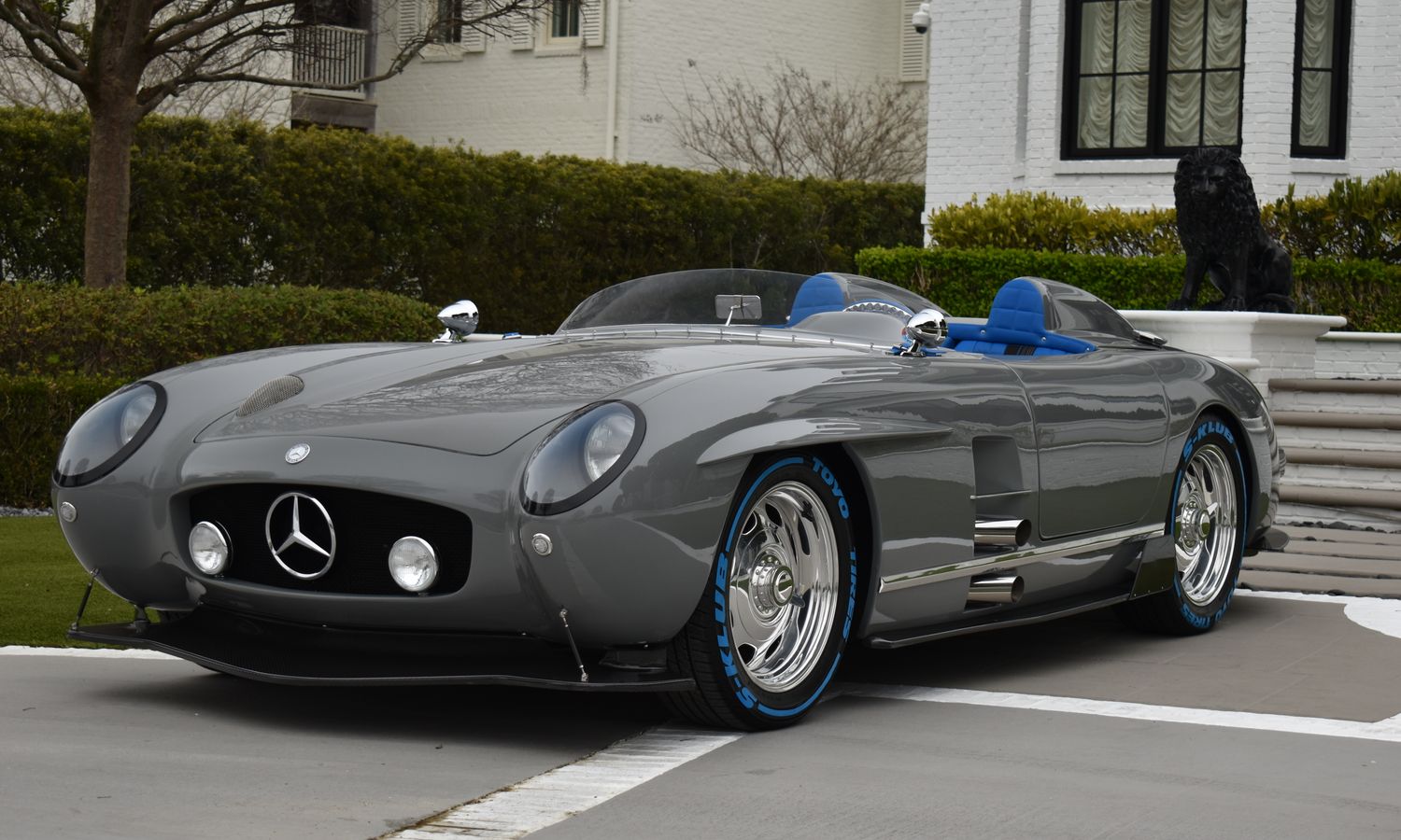 1987 Mercedes Benz 300SLR Nardo Gray Exterior