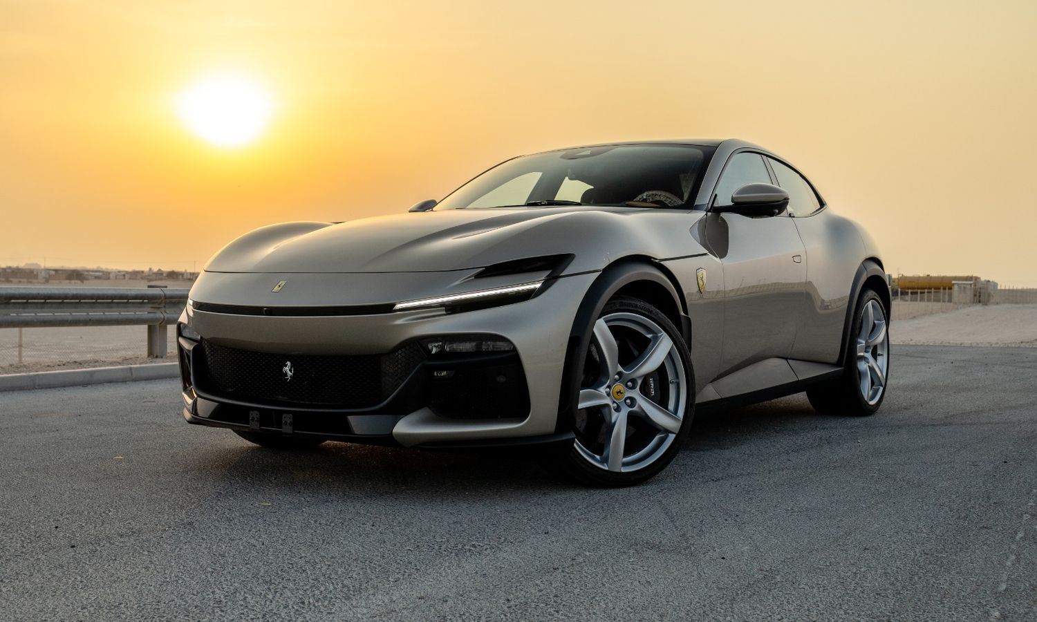 2025 Ferrari Purosangue Nuovo Grigio Ingrid Exterior