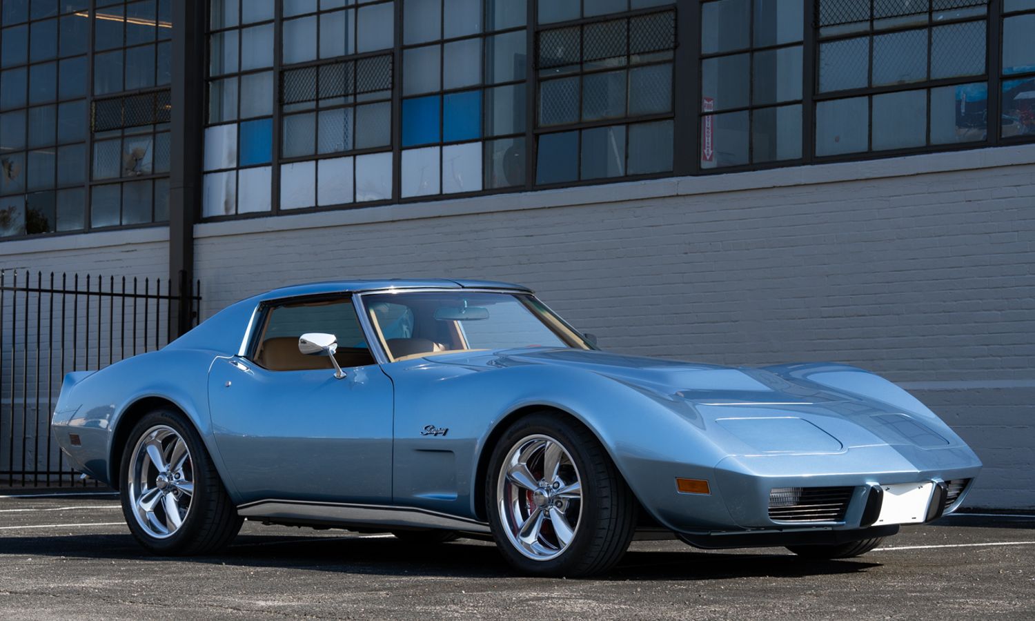 1975 Corvette "Schwab Stingray" Schwab Blue Exterior